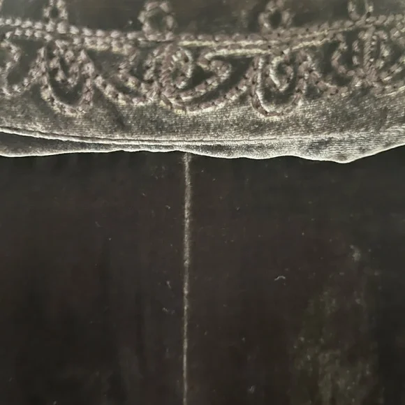 Tahari Brown Velvet Jacket Brown Size 4 - Picture 6 of 6